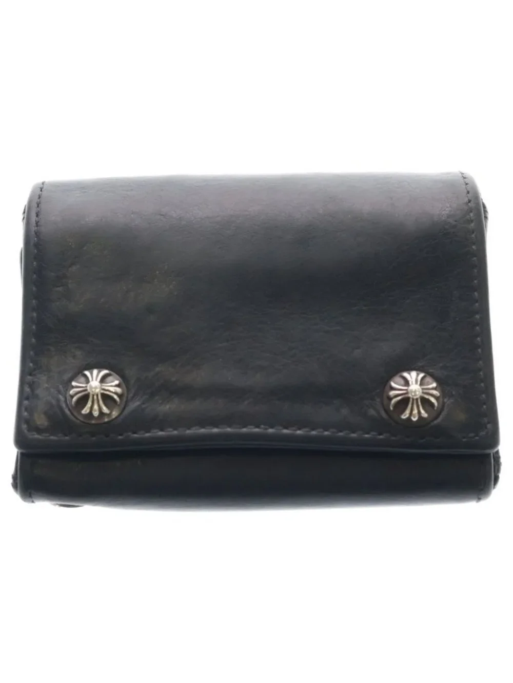 Chrome Hearts Cross Ball Button Wallet